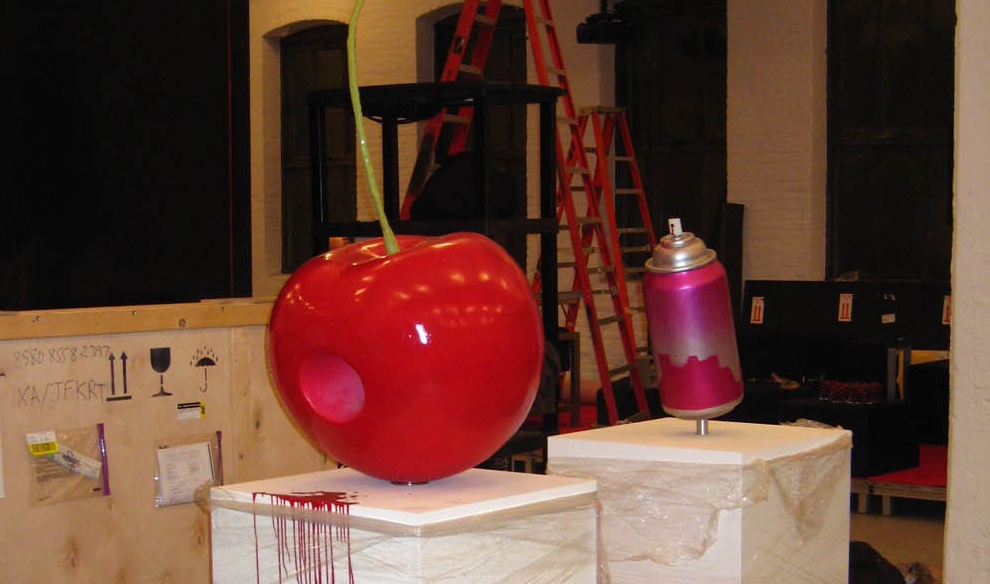 Cherry Coke Sculpture